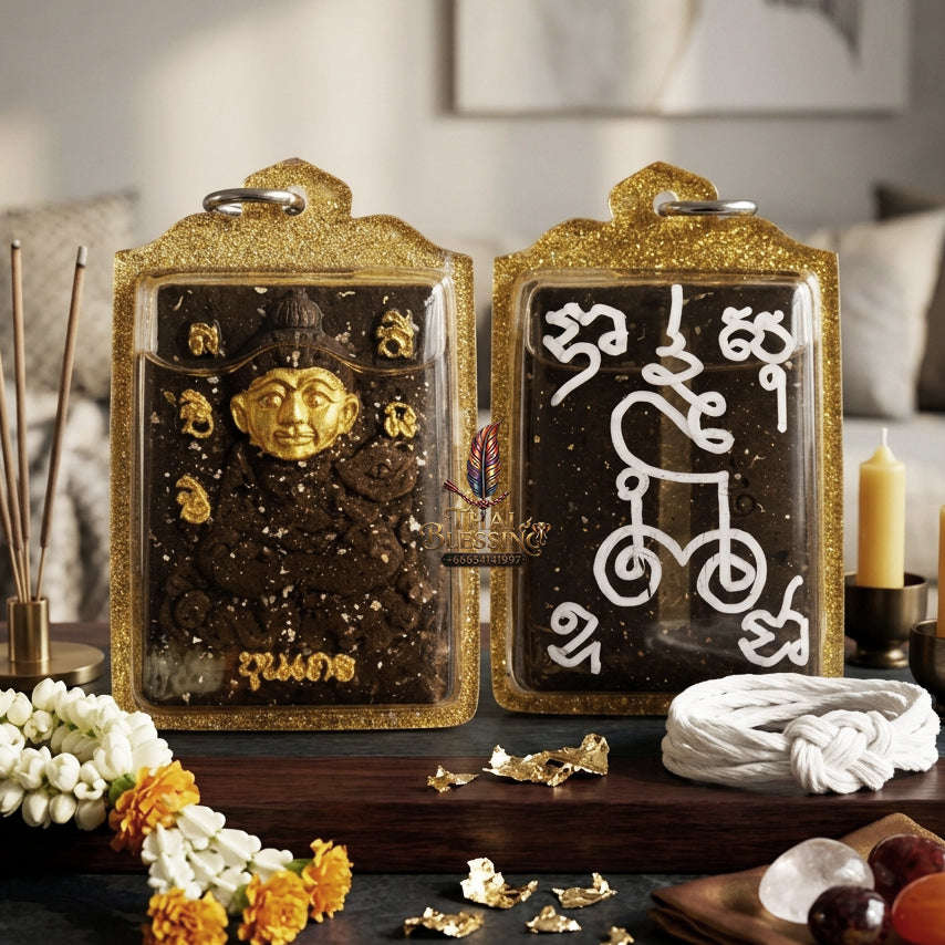 ✨ [The Sovereign of Infinite Esoteric Mastery & Absolute Attraction: The 2026 "Grand-Master" Edition] Sacred "Khun Then Borom Khru Chao Sane (The Grand-Master of Primal Enchantment)" – Special "Ya Faed Charm-Powder & Occult Oil" Thai Blessing
