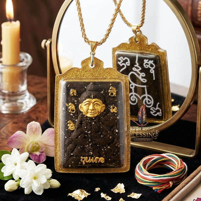✨ [The Sovereign of Infinite Esoteric Mastery & Absolute Attraction: The 2026 "Grand-Master" Edition] Sacred "Khun Then Borom Khru Chao Sane (The Grand-Master of Primal Enchantment)" – Special "Ya Faed Charm-Powder & Occult Oil" Thai Blessing