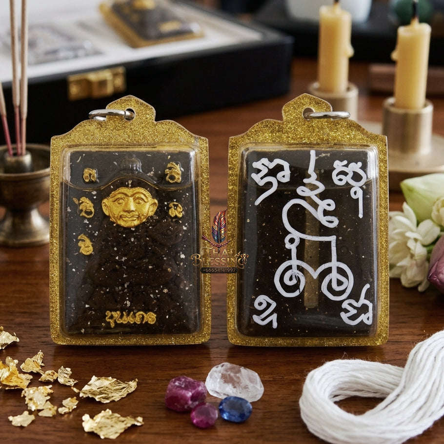 ✨ [The Sovereign of Infinite Esoteric Mastery & Absolute Attraction: The 2026 "Grand-Master" Edition] Sacred "Khun Then Borom Khru Chao Sane (The Grand-Master of Primal Enchantment)" – Special "Ya Faed Charm-Powder & Occult Oil" Thai Blessing