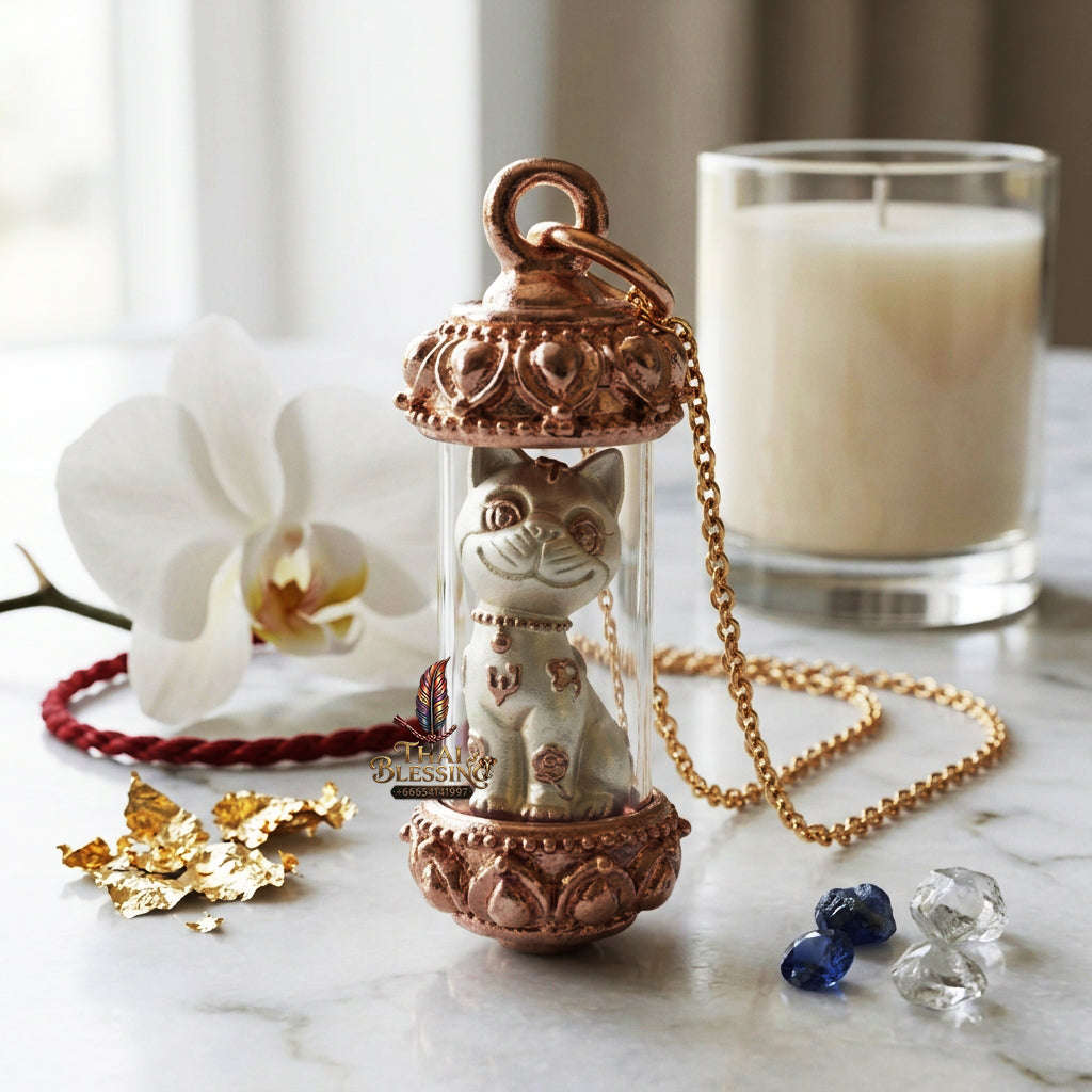 ✨ [The Sovereign of Infinite Financial Attraction & Manifestation: The 2026 "Grand-Master" Edition] Sacred "Meow-Meow Wealth-Caller (The Sovereign Cat of Prosperity)" – Special "2K-Plated Bronze & Natural-Blessing" Thai Blessing Co By RURUECHA