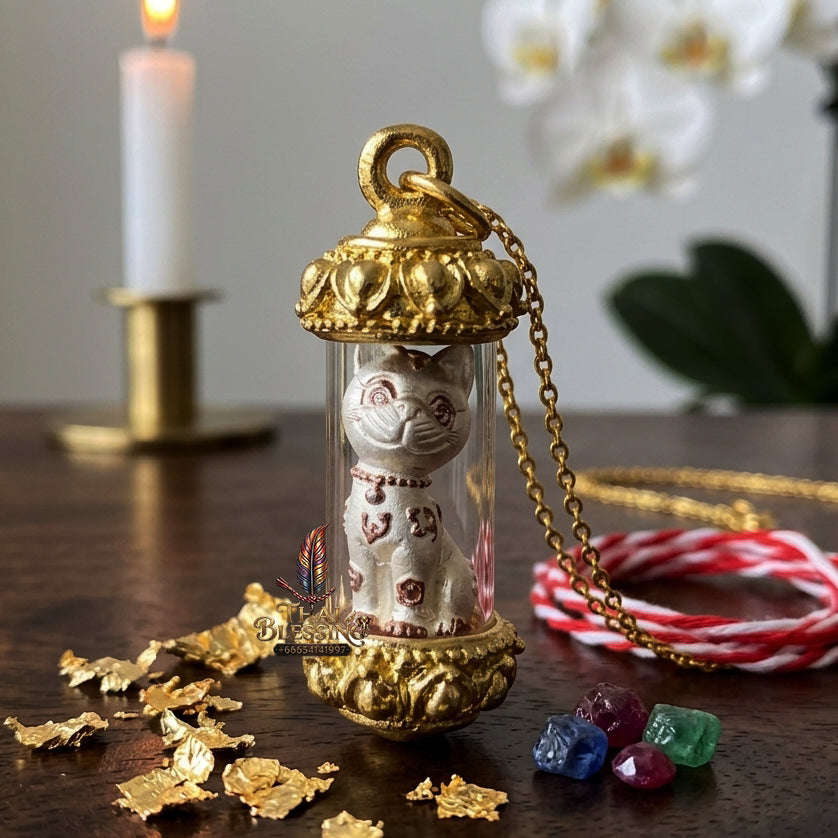 ✨ [The Sovereign of Infinite Financial Attraction & Manifestation: The 2026 "Grand-Master" Edition] Sacred "Meow-Meow Wealth-Caller (The Sovereign Cat of Prosperity)" – Special "2K-Plated Bronze & Natural-Blessing" Thai Blessing Co By RURUECHA