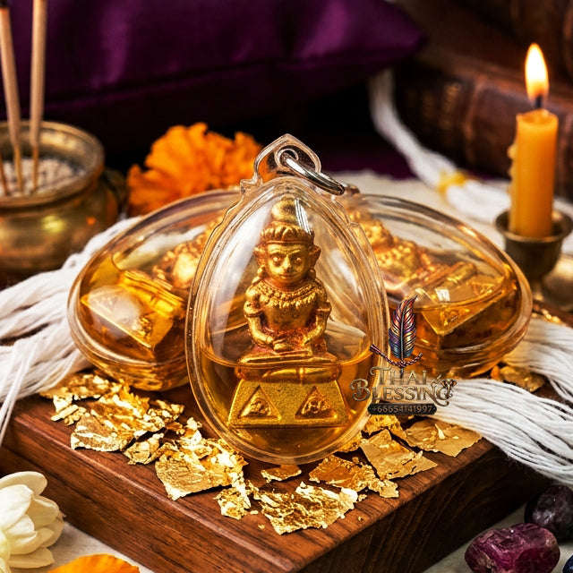 ✨ [The Sovereign of Infinite Financial Command & Ancestral Luck: The 2026 "Grand-Master" Gold Edition] Sacred "Pho Ngang Chao Sap (The Sovereign Serpent-Lord of Hidden Treasure)" – Special "Ancient-Alloy & 108-Herb Oil" Thai Blessing Co By