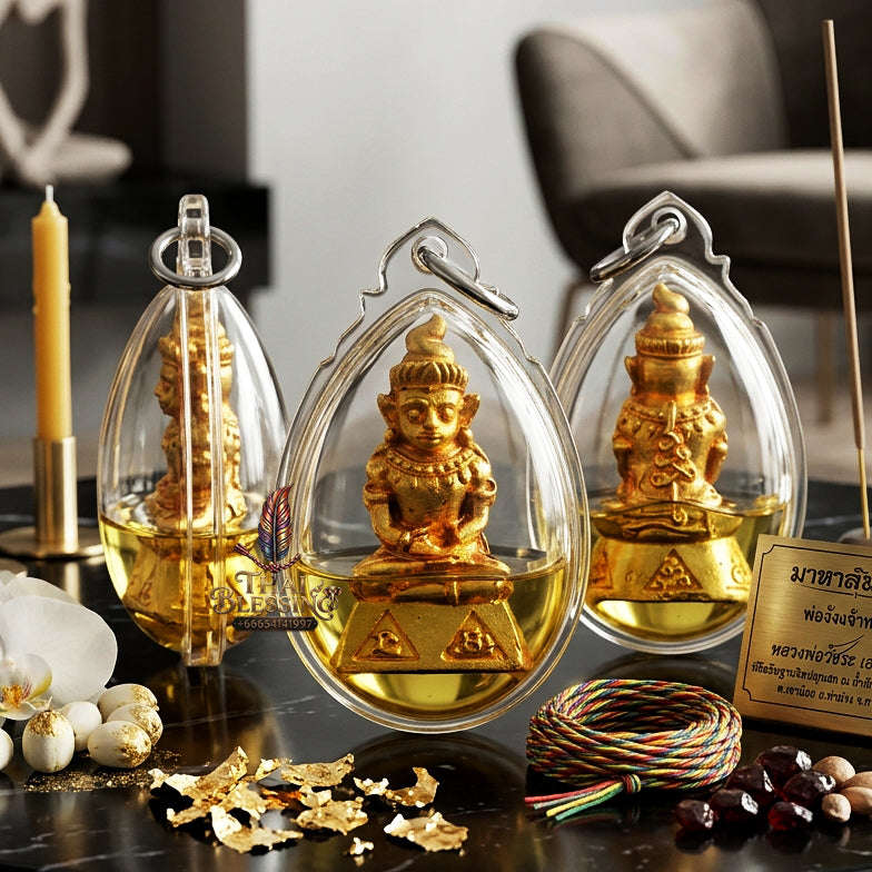 ✨ [The Sovereign of Infinite Financial Command & Ancestral Luck: The 2026 "Grand-Master" Gold Edition] Sacred "Pho Ngang Chao Sap (The Sovereign Serpent-Lord of Hidden Treasure)" – Special "Ancient-Alloy & 108-Herb Oil" Thai Blessing Co By