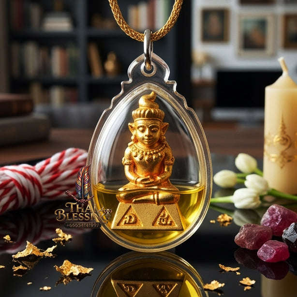 ✨ [The Sovereign of Infinite Financial Command & Ancestral Luck: The 2026 "Grand-Master" Gold Edition] Sacred "Pho Ngang Chao Sap (The Sovereign Serpent-Lord of Hidden Treasure)" – Special "Ancient-Alloy & 108-Herb Oil" Thai Blessing Co By