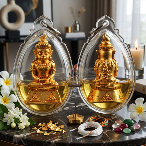 ✨ [The Sovereign of Infinite Financial Command & Ancestral Luck: The 2026 "Grand-Master" Gold Edition] Sacred "Pho Ngang Chao Sap (The Sovereign Serpent-Lord of Hidden Treasure)" – Special "Ancient-Alloy & 108-Herb Oil" Thai Blessing Co By