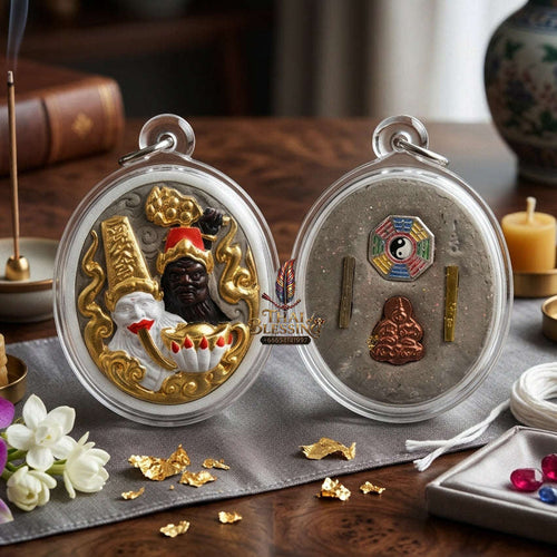✨ [The Sovereign of Infinite Financial Dominance & The Duality of Wealth The 2026 Grand-Master Sovereign Edition] Sacred Tua Pae-Yee Pae (The Sovereign Lords of Fortune) – Special Gold-Leaf & Sacred Incense-Powder Matrix