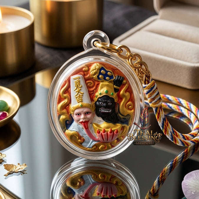✨ [The Sovereign of Infinite Financial Dominance & The Duality of Wealth: The 2026 "Grand-Master" Sovereign Edition] Sacred "Tua Pae-Yee Pae (The Sovereign Lords of Fortune)" – Special "Hand-Painted Holy-Powder" Thai Blessing Co By RURUECHA