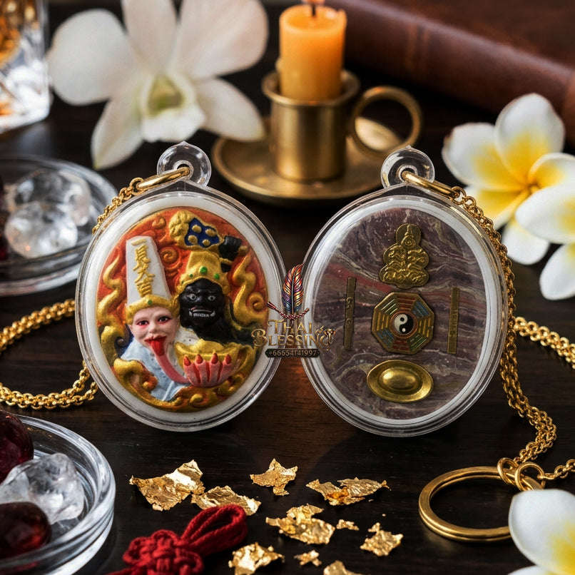 ✨ [The Sovereign of Infinite Financial Dominance & The Duality of Wealth: The 2026 "Grand-Master" Sovereign Edition] Sacred "Tua Pae-Yee Pae (The Sovereign Lords of Fortune)" – Special "Hand-Painted Holy-Powder" Thai Blessing Co By RURUECHA