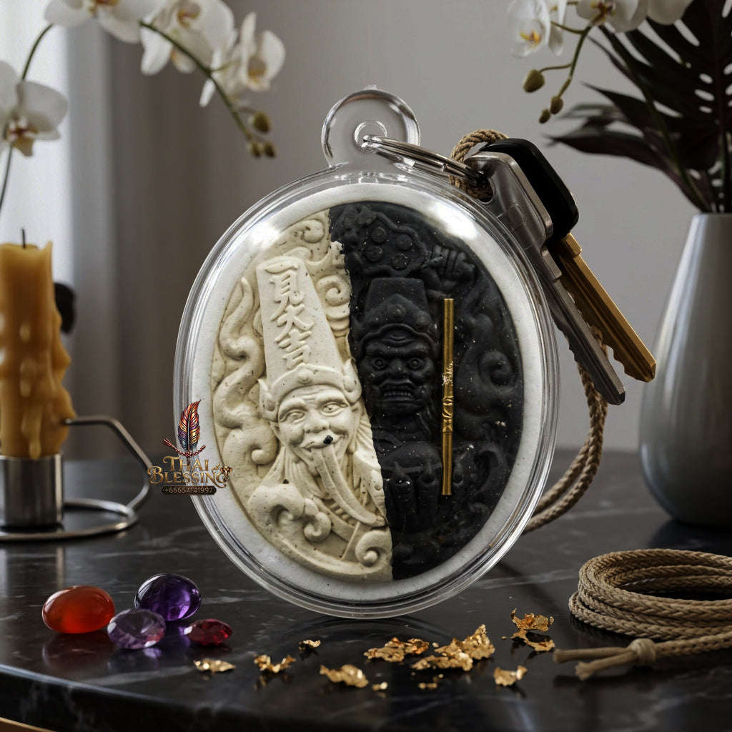 ✨ [The Sovereign of Infinite Financial Dominance & The Duality of Wealth: The 2026 "Grand-Master" Sovereign Edition] Sacred "Tua Pae-Yee Pae (The Sovereign Lords of Fortune)" – Special "Yin-Yang Harmony & Holy-Powder" Matrix Thai Blessing Co By