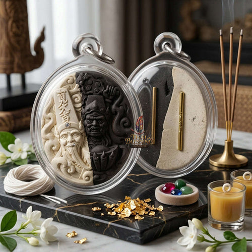 ✨ [The Sovereign of Infinite Financial Dominance & The Duality of Wealth: The 2026 "Grand-Master" Sovereign Edition] Sacred "Tua Pae-Yee Pae (The Sovereign Lords of Fortune)" – Special "Yin-Yang Harmony & Holy-Powder" Matrix Thai Blessing Co By