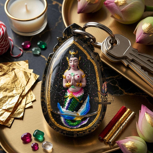 ✨ [The Sovereign of Infinite Financial Flow & Commercial Abundance: The 2026 "Grand-Master" Edition] Sacred "Nang Pla (The Sovereign Spirit of Liquid Wealth)" – Special "Black-Painted Pathamang Powder & Wealth-Oil" Thai Blessing Co By RURUECHA