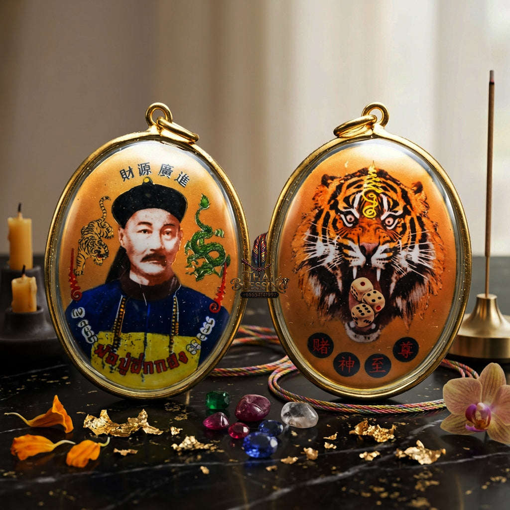 ✨ [The Sovereign of Infinite Financial Strategy & Risk-Management: The 2026 "Grand-Master" Sovereign Edition] Sacred "Locket Por Pu Yee Go Hong (The Sovereign Patron of Fortune)" – Special "Heritage-Portrait & Sacred-Mineral"
