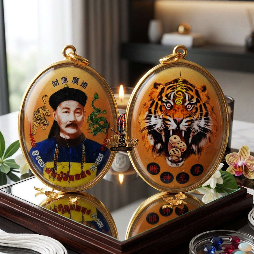 ✨ [The Sovereign of Infinite Financial Strategy & Risk-Management: The 2026 "Grand-Master" Sovereign Edition] Sacred "Locket Por Pu Yee Go Hong (The Sovereign Patron of Fortune)" – Special "Heritage-Portrait & Sacred-Mineral"