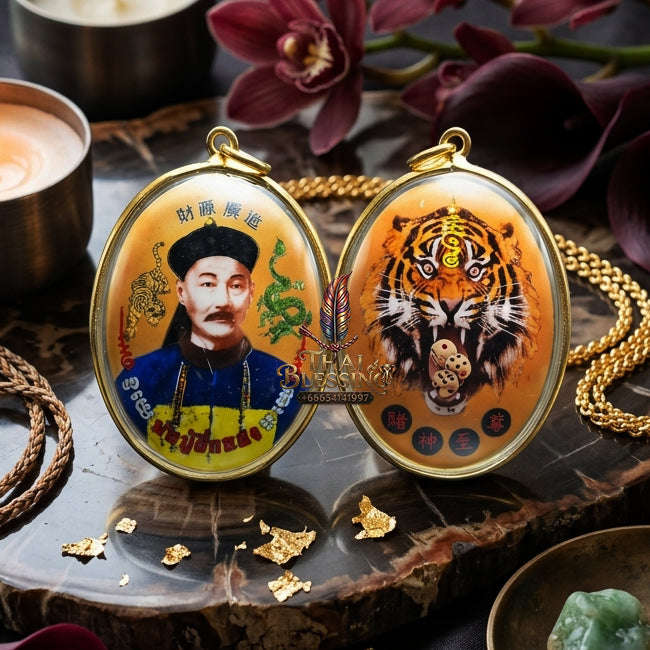 ✨ [The Sovereign of Infinite Financial Strategy & Risk-Management: The 2026 "Grand-Master" Sovereign Edition] Sacred "Locket Por Pu Yee Go Hong (The Sovereign Patron of Fortune)" – Special "Heritage-Portrait & Sacred-Mineral"