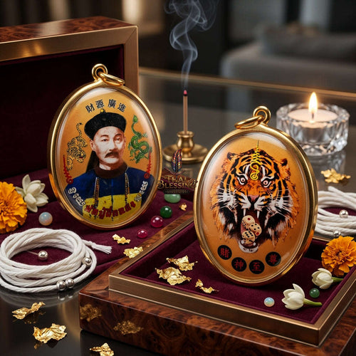 ✨ [The Sovereign of Infinite Financial Strategy & Risk-Management: The 2026 "Grand-Master" Sovereign Edition] Sacred "Locket Por Pu Yee Go Hong (The Sovereign Patron of Fortune)" – Special "Heritage-Portrait & Sacred-Mineral"