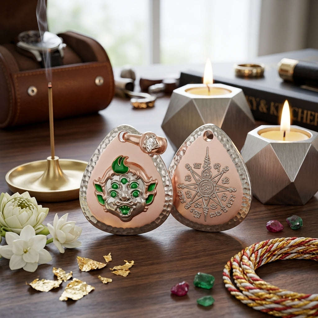 ✨ [The Sovereign of Infinite Financial Transformation & Alchemy: The 2026 "Grand-Master" Sovereign Edition] Sacred "Si Hu Ha Ta (The Four-Ears Five-Eyes Sovereign of Alchemical Wealth)" – Special "Pink-Gold Plated Bronze & Enamel"3 Thai