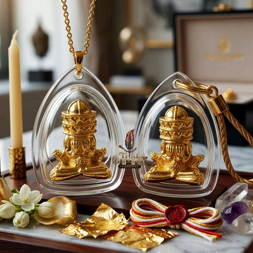 ✨ [The Sovereign of Infinite Fortune: The 2007 Master-Edition] Sacred "Jatukam Rammathep - Pidta Phangkaphon" Thai Blessing Co By RURUECHA