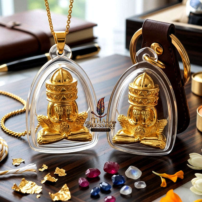 ✨ [The Sovereign of Infinite Fortune: The 2007 Master-Edition] Sacred "Jatukam Rammathep - Pidta Phangkaphon" Thai Blessing Co By RURUECHA