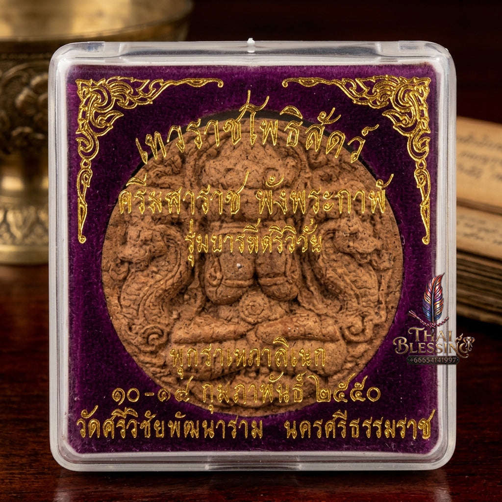✨ [The Sovereign of Infinite Fortune: The 2007 Master-Edition] Sacred "Jatukam Rammathep - Pidta Phangkaphon" (The Wealth-Manifesting All-Seeing Eye) – Special "Nuea Wan" (Sacred Herb/Powder) Edition Thai Blessing Co By RURUECHA