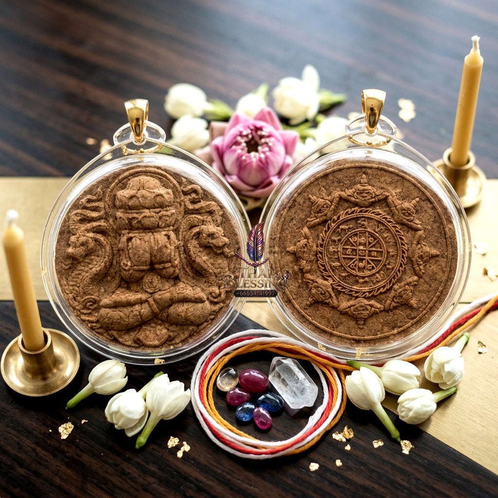 ✨ [The Sovereign of Infinite Fortune: The 2007 Master-Edition] Sacred "Jatukam Rammathep - Pidta Phangkaphon" (The Wealth-Manifesting All-Seeing Eye) – Special "Nuea Wan" (Sacred Herb/Powder) Edition Thai Blessing Co By RURUECHA