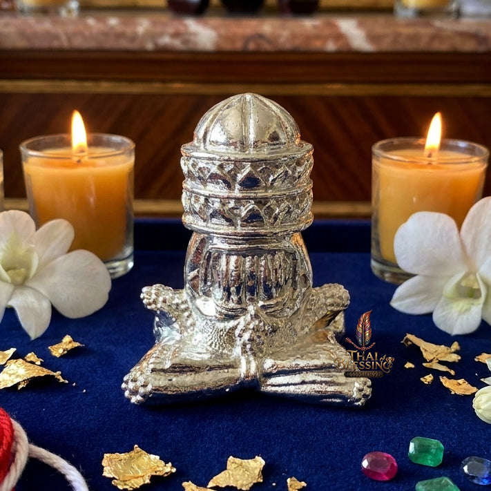 ✨ [The Sovereign of Infinite Fortune: The 2007 Master-Edition] Sacred "Jatukam Rammathep - Pidta Phangkaphon" (The Wealth-Manifesting All-Seeing Eye) – Special "Samrit Chub Ngern" (Silver-Plated Sacred Bronze) Edition – "Jao Sua Maha Setthi"