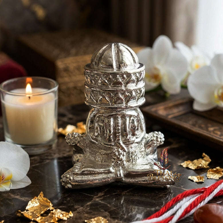 ✨ [The Sovereign of Infinite Fortune: The 2007 Master-Edition] Sacred "Jatukam Rammathep - Pidta Phangkaphon" (The Wealth-Manifesting All-Seeing Eye) – Special "Samrit Chub Ngern" (Silver-Plated Sacred Bronze) Edition – "Jao Sua Maha Setthi"