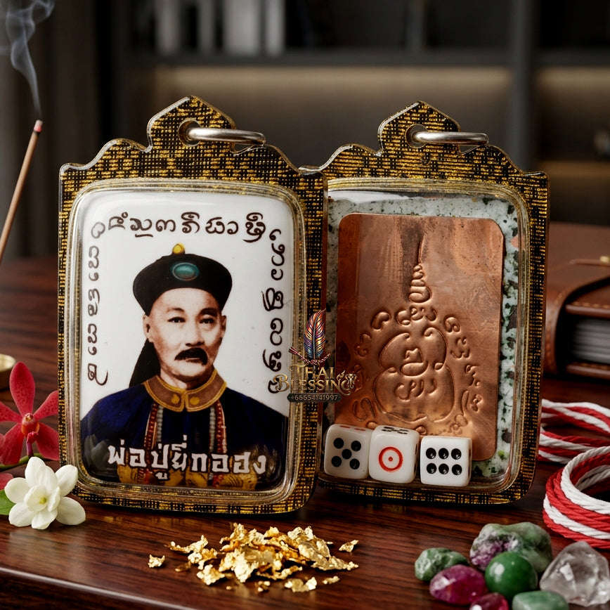 ✨ [The Sovereign of Infinite Gambling-Dominion, Unrivaled Wealth-Magnetism & Absolute Fortune-Command: The 2026 "Grand-Master" Sovereign Edition] Sacred "Locket Poo Yee Gor Hong (The Sovereign Patron of Sudden Wealth & Gamblers' Luck)"