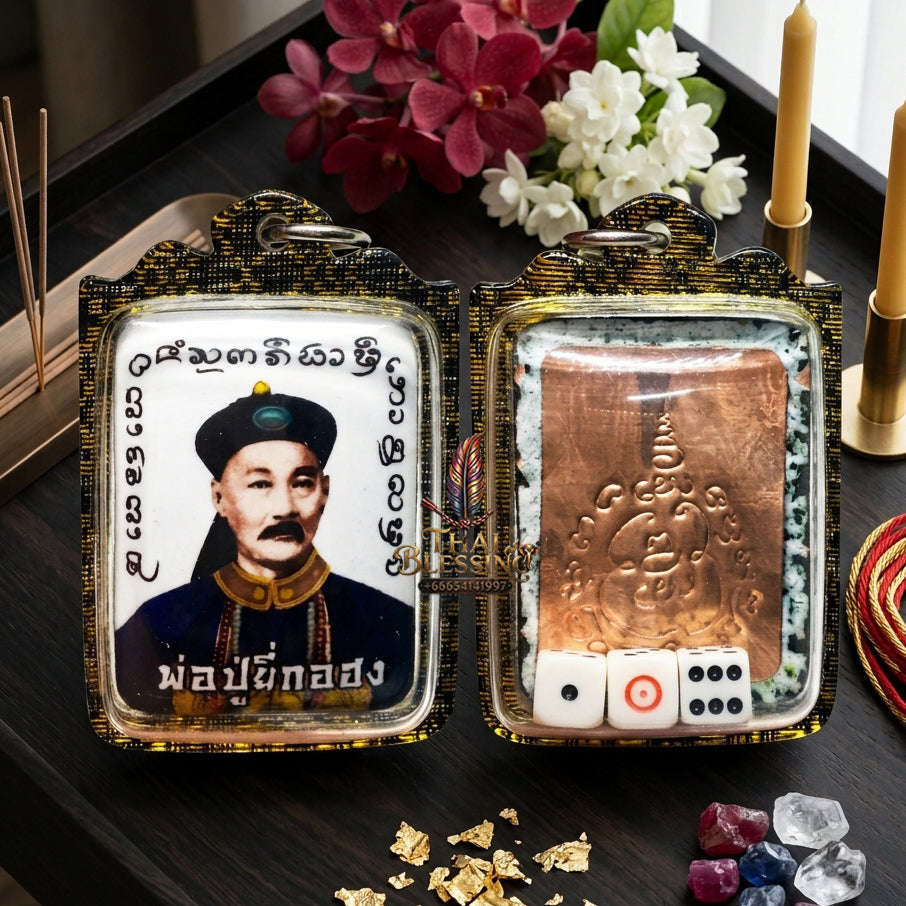 ✨ [The Sovereign of Infinite Gambling-Dominion, Unrivaled Wealth-Magnetism & Absolute Fortune-Command: The 2026 "Grand-Master" Sovereign Edition] Sacred "Locket Poo Yee Gor Hong (The Sovereign Patron of Sudden Wealth & Gamblers' Luck)"