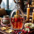 ✨ [The Sovereign of Infinite Guardianship: The 2019 Master-Edition] Sacred "Hun Phayon" (The Divine Spirit-Effigy) – Special "Gold-Plated Samrit" Matrix – Immersed in "Red Chicken" Herb Oil Thai Blessing Co By RURUECHA