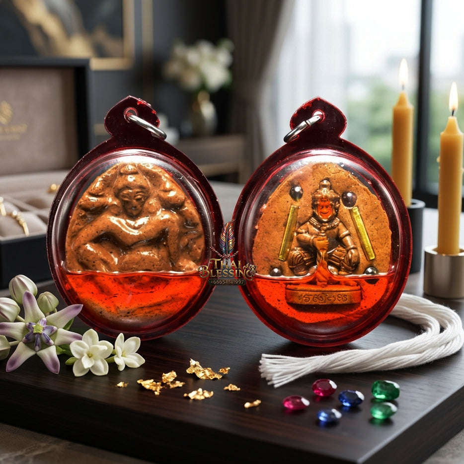 ✨ [The Sovereign of Infinite Imperial Power: The Grand Master-Edition] Sacred "Thao Kuwen Maha Lap" (The Emperor’s Wealth-King) – Special "High-Density Lek Nam Phee & 108-Herb" Matrix – Embedded with "Thao Vessavana & Twin Sarika" Talismans