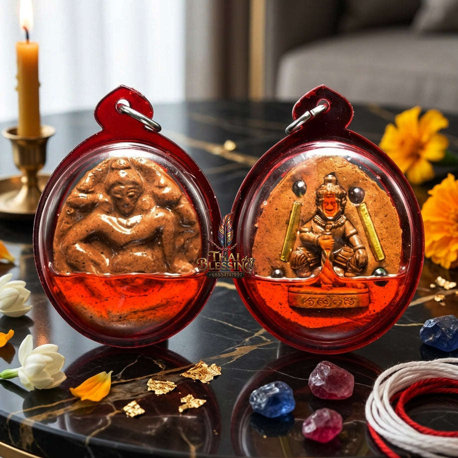 ✨ [The Sovereign of Infinite Imperial Power: The Grand Master-Edition] Sacred "Thao Kuwen Maha Lap" (The Emperor’s Wealth-King) – Special "High-Density Lek Nam Phee & 108-Herb" Matrix – Embedded with "Thao Vessavana & Twin Sarika" Talismans
