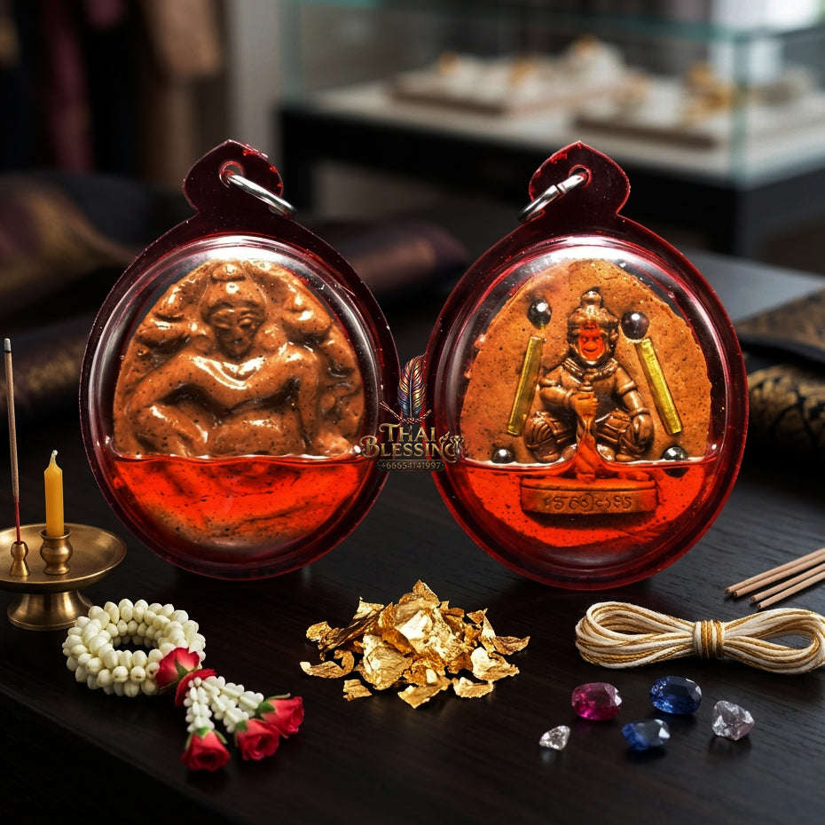 ✨ [The Sovereign of Infinite Imperial Power: The Grand Master-Edition] Sacred "Thao Kuwen Maha Lap" (The Emperor’s Wealth-King) – Special "High-Density Lek Nam Phee & 108-Herb" Matrix – Embedded with "Thao Vessavana & Twin Sarika" Talismans