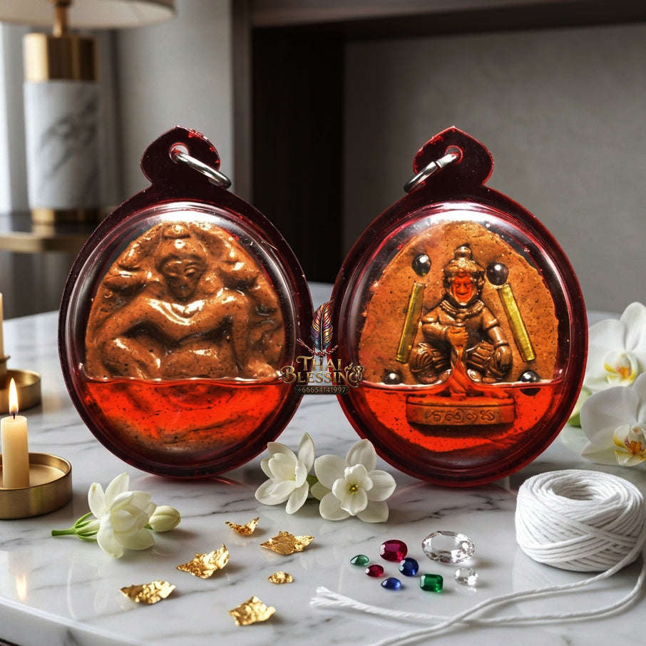 ✨ [The Sovereign of Infinite Imperial Power: The Grand Master-Edition] Sacred "Thao Kuwen Maha Lap" (The Emperor’s Wealth-King) – Special "High-Density Lek Nam Phee & 108-Herb" Matrix – Embedded with "Thao Vessavana & Twin Sarika" Talismans
