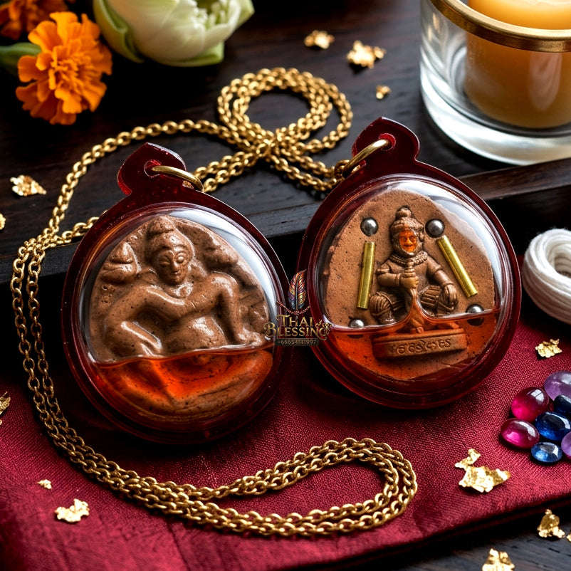 ✨ [The Sovereign of Infinite Imperial Power: The Grand Master-Edition] Sacred "Thao Kuwen Maha Lap" (The Emperor’s Wealth-King) – Special "High-Density Lek Nam Phee & 108-Herb" Matrix – Embedded with "Thao Vessavana & Twin Sarika" Talismans