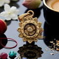 ✨ [The Sovereign of Infinite Momentum: The 2015 Master-Edition] Sacred "Chi Kanghan Phat Chok" (The Fortune-Turning Wheel) – Special "High-Polish Alpaca" Matrix Thai Blessing Co By RURUECHA