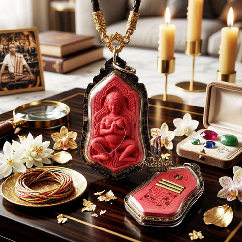 ✨ [The Sovereign of Infinite Origins: The 2016 Master-Edition] Sacred "Mae Kamnoet Nang Phim" (The Primordial Mother of Creation & Enchantment) – Special "High-Vibration Pink Herb-Matrix" Thai Blessing Co By RURUECHA