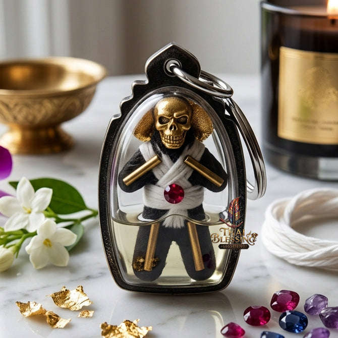 ✨ [The Sovereign of Infinite Overflow: The 2017 "Grand Prosperity" Master-Edition] Sacred "Phrai Pho Thong Lon" (The Overflowing Golden Spirit of Abundance) Thai Blessing Co By RURUECHA