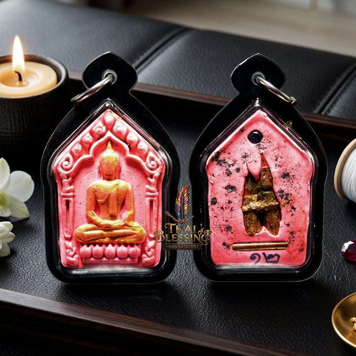 ✨ [The Sovereign of Infinite Persuasion: The 2019 Master-Edition] Sacred "Phra Khun Phaen Thep Sarika" (The Divine Orator Khun Phaen) – Special "High-Frequency Lek Lai & Gemstone" Matrix Thai Blessing Co By RURUECHA