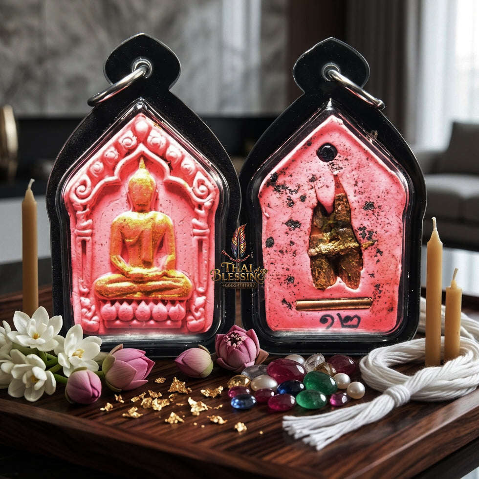 ✨ [The Sovereign of Infinite Persuasion: The 2019 Master-Edition] Sacred "Phra Khun Phaen Thep Sarika" (The Divine Orator Khun Phaen) – Special "High-Frequency Lek Lai & Gemstone" Matrix Thai Blessing Co By RURUECHA