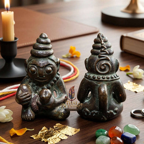 ✨ [The Sovereign of Infinite Prosperity & Primal Magnetism: The Master-Edition] Sacred "Phra Ngang - Samrit Matrix" (The Lord of Wealth & Unbound Magnetism) Thai Blessing Co By RURUECHA