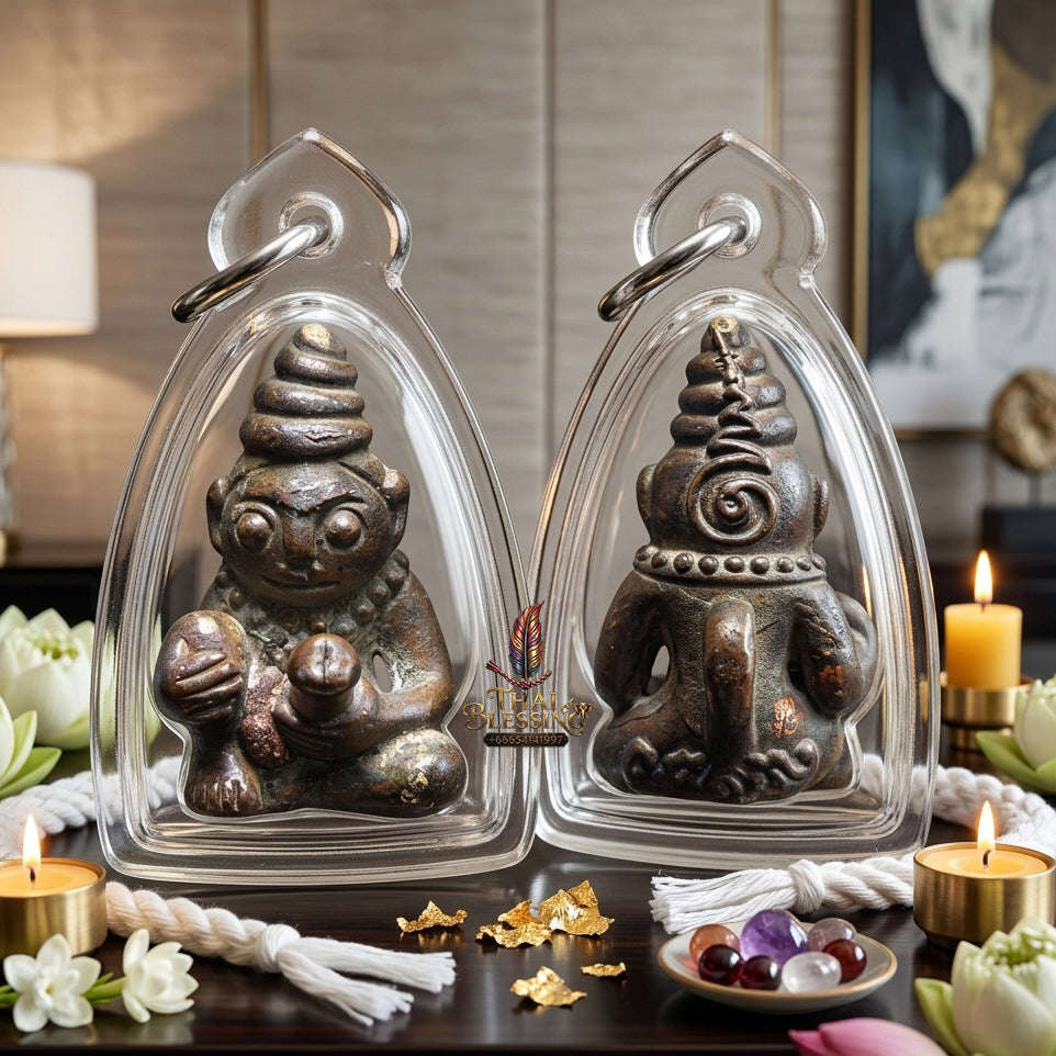 ✨ [The Sovereign of Infinite Prosperity & Primal Magnetism: The Master-Edition] Sacred "Phra Ngang - Samrit Matrix" (The Lord of Wealth & Unbound Magnetism) Thai Blessing Co By RURUECHA