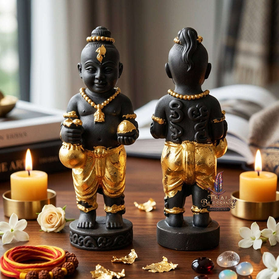 ✨ [The Sovereign of Infinite Prosperity: The 2012 Master-Edition] Sacred "Kuman Ngoen Lai Ma" (The Prosperity-Flow Child) Thai Blessing Co By RURUECHA