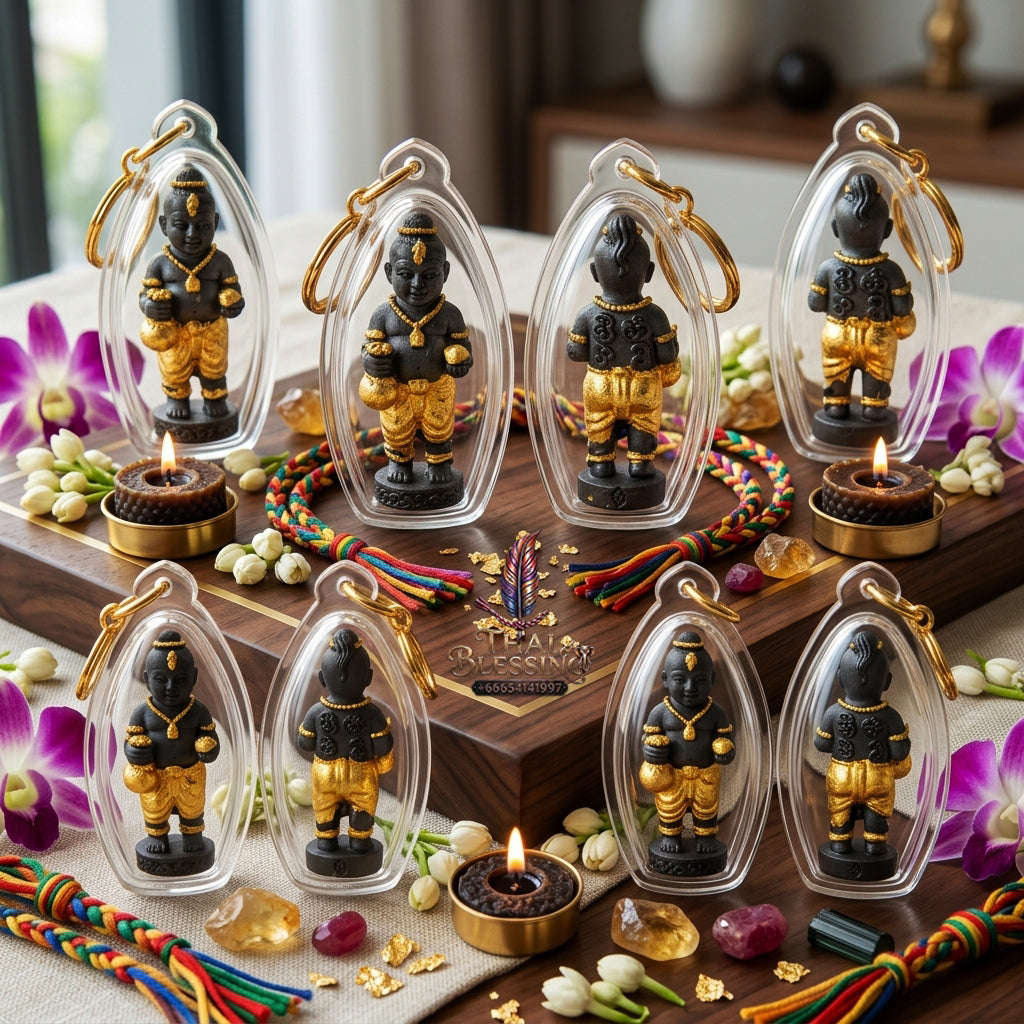 ✨ [The Sovereign of Infinite Prosperity: The 2012 Master-Edition] Sacred "Kuman Ngoen Lai Ma" (The Prosperity-Flow Child) Thai Blessing Co By RURUECHA
