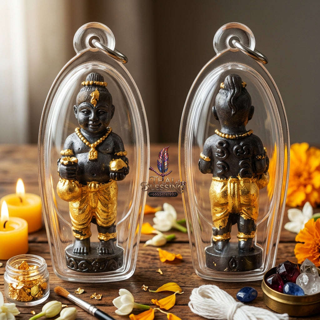✨ [The Sovereign of Infinite Prosperity: The 2012 Master-Edition] Sacred "Kuman Ngoen Lai Ma" (The Prosperity-Flow Child) Thai Blessing Co By RURUECHA