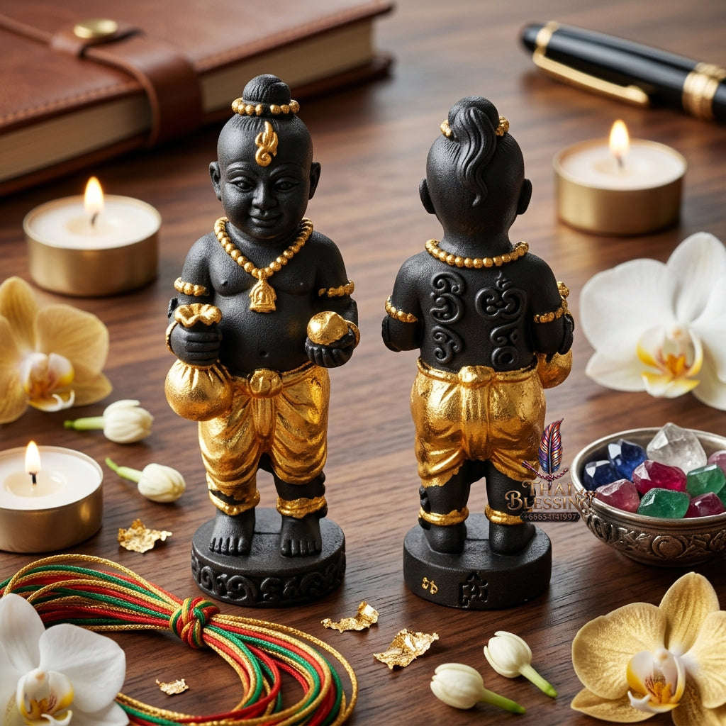 ✨ [The Sovereign of Infinite Prosperity: The 2012 Master-Edition] Sacred "Kuman Ngoen Lai Ma" (The Prosperity-Flow Child) Thai Blessing Co By RURUECHA