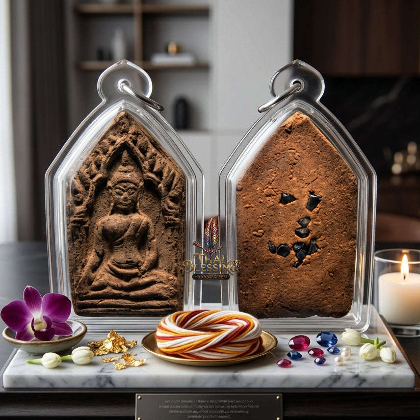 ✨ [The Sovereign of Infinite Prosperity: The 2016 Master-Edition] Sacred "Khun Paen Jindamanee – Wealth & Fortune Magnet" – Special "Jindamanee Herb Powder" Matrix – Enhanced with "Natural Abundance Talismans" Thai Blessing Co By RURUECHA