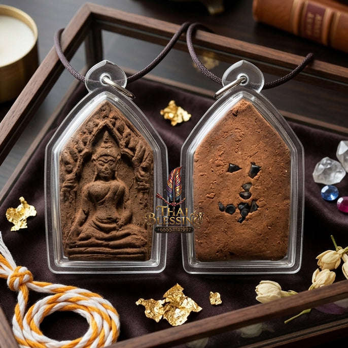 ✨ [The Sovereign of Infinite Prosperity: The 2016 Master-Edition] Sacred "Khun Paen Jindamanee – Wealth & Fortune Magnet" – Special "Jindamanee Herb Powder" Matrix – Enhanced with "Natural Abundance Talismans" Thai Blessing Co By RURUECHA