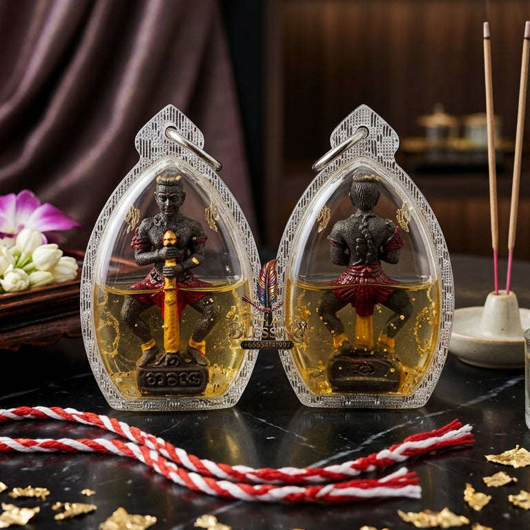 ✨ [The Sovereign of Infinite Protection & Dominant Attraction: The 2026 "Grand-Master" Edition] Sacred "Yak Phayon (The Guardian Titan of Sovereign Authority)" – Special "Samlit-Bronze & Sacred Protection-Oil" Immersion Thai Blessing Co By