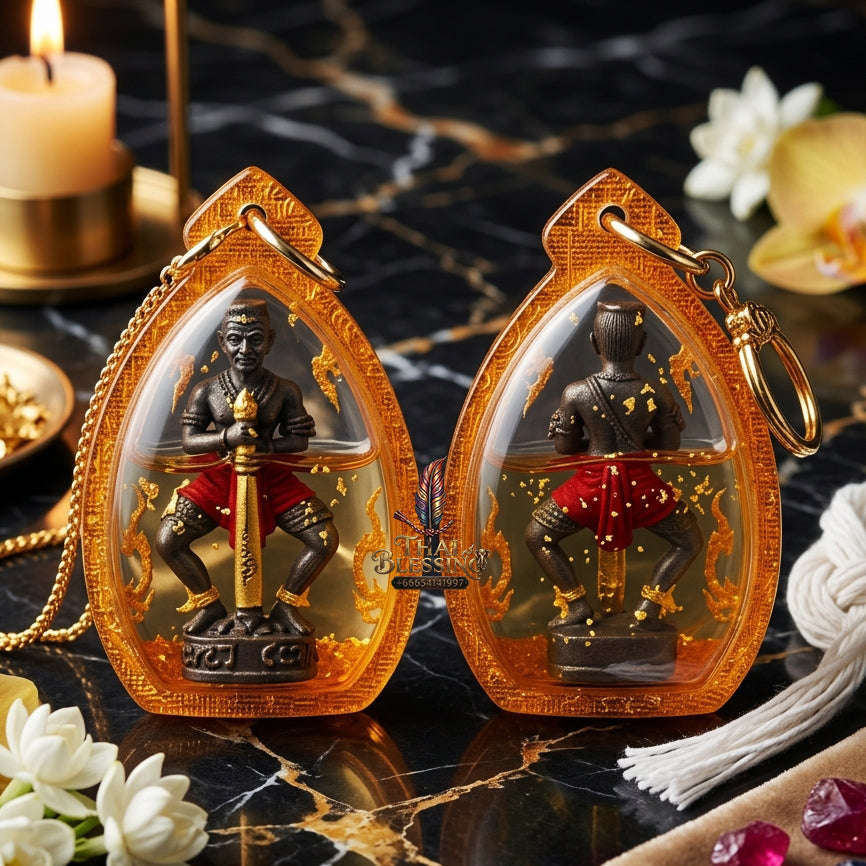 ✨ [The Sovereign of Infinite Protection & Dominant Attraction: The 2026 "Grand-Master" Edition] Sacred "Yak Phayon (The Guardian Titan of Sovereign Authority)" – Special "Samlit-Bronze & Sacred Protection-Oil" Immersion Thai Blessing Co By