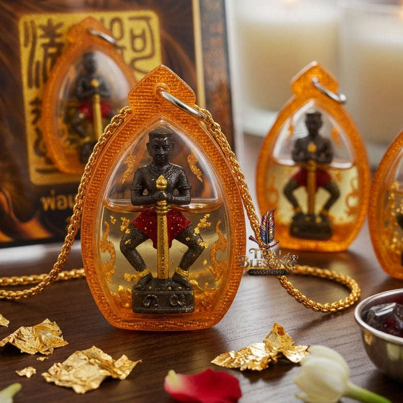 ✨ [The Sovereign of Infinite Protection & Dominant Attraction: The 2026 "Grand-Master" Edition] Sacred "Yak Phayon (The Guardian Titan of Sovereign Authority)" – Special "Samlit-Bronze & Sacred Protection-Oil" Immersion Thai Blessing Co By